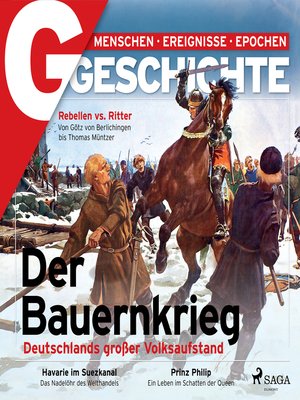 cover image of G/GESCHICHTE--Der Bauernkrieg--Deutschlands großer Volksaufstand